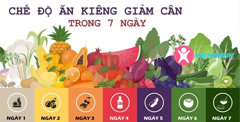 Vì sao nên chọn top thực đơn giảm cân trong 7 ngày